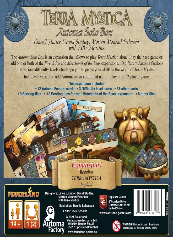 Capstone Games Terra Mystica: Automa, Multi - Image 2