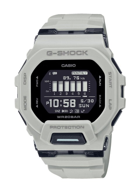 Digital Resin Band Men's Watch GBD-200UU-9DR
