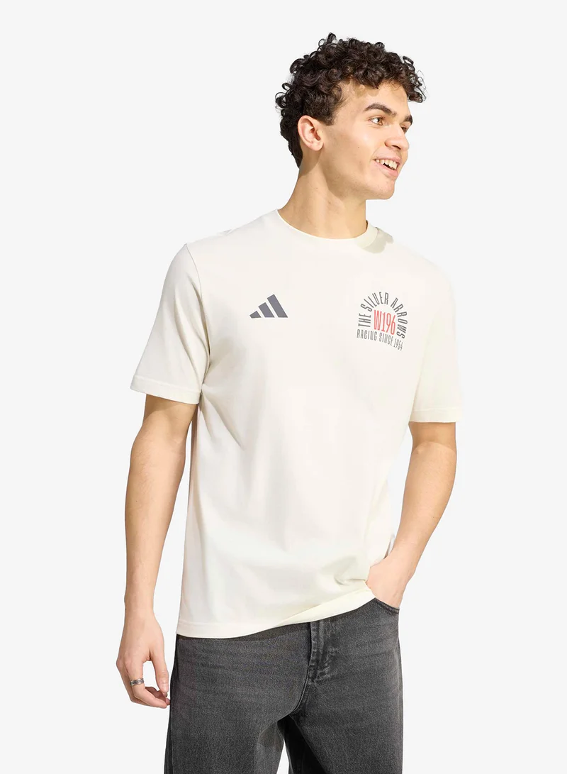 اديداس Mercedes Silver Arrows 1955 Graphic T-Shirt