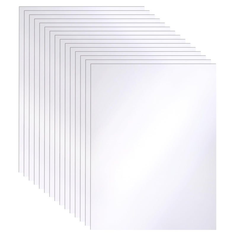 Guakicae 100 Sheets Shimmer White Cardstock 8.5 x 11 Printer Paper, 92lb Heavyweight Certificate Paper Card Stock for DIY Making Cards, Wedding invitations, School Crafting, Business Cards, Menus