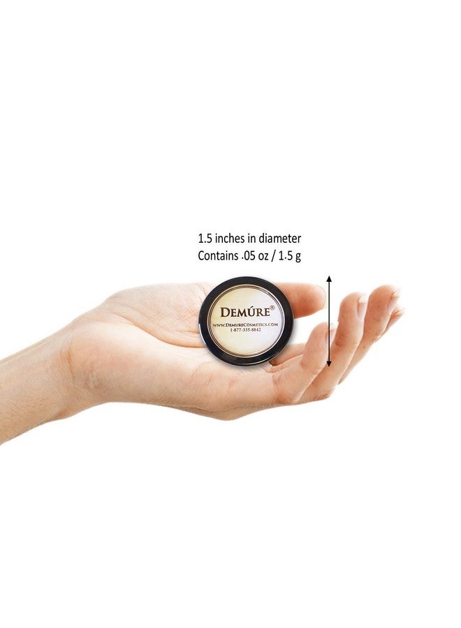 DEMÚRE Demure Mineral Make Up (Lavender Ice) Eye Shadow Shimmer Eyeshadow Loose Powder Glitter Eyeshadow Eye Makeup Professional Makeup - Image 4