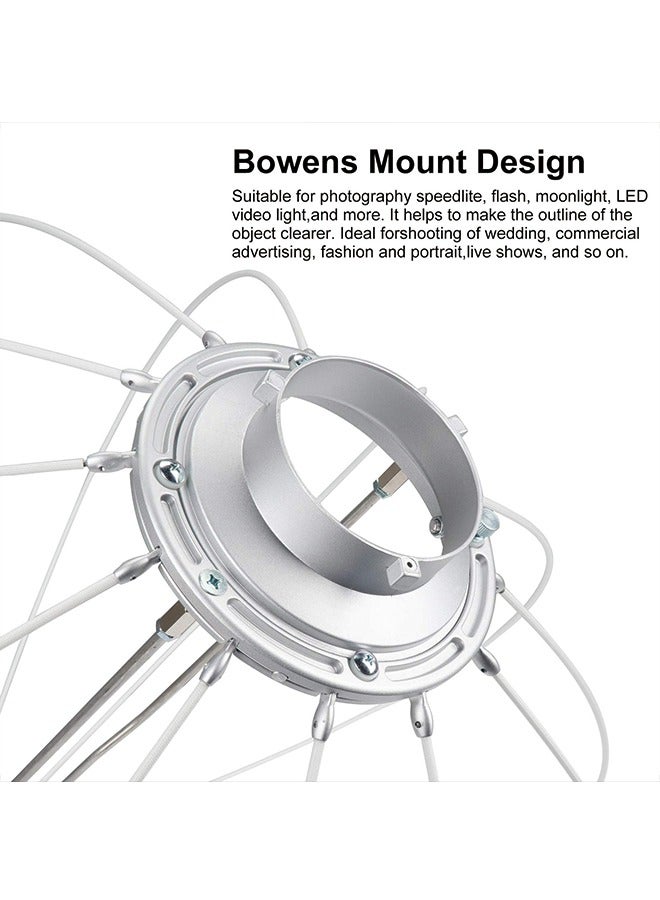 Godox GODOX Softbox Lantern Softbox CS-65D 65cm Bowens Mount Softbox Soft Light Modifier for Aputure 300D Mark II 120D SL-60W VL150 SL150WII FV150 AD200PRO AD300 AD400PRO AD600 VL300 VL200 UL150 - Image 4