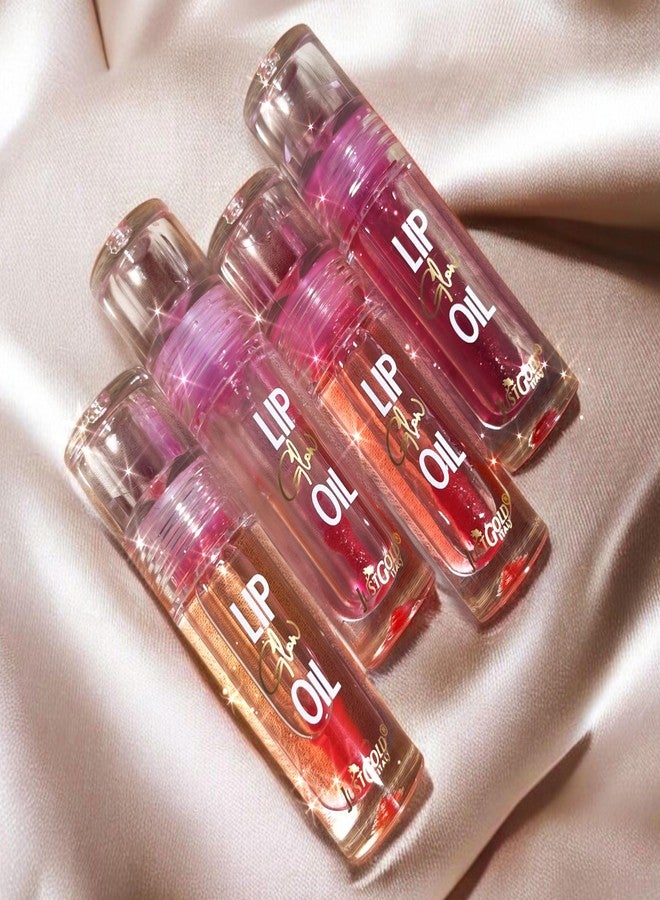 JUST GOLD Justgold Lip Glow Oil for Naturally Plump and Hydrated Lips Enriched with Super Ingredients Jojoba Oil, Almond Oil, White Pond Flower Seed Oil, Vitamin-E for Long-Lasting Nourishment and Hydration - Image 5