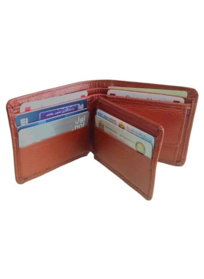 Original Leather Wallet For Men, Lite Brown Leather Cowhide Bifold Men's Leather Wallet - pzsku/ZC8006C99DC8F55B404E0Z/45/_/1721739772/d079cb21-3395-49d3-9dc6-c8aeaf635d89