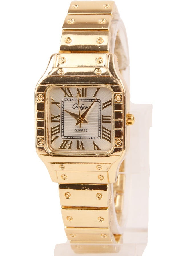 Onlyou Women’s Casual Watch, Silver Dial, Stainless Steel Material - Image 2