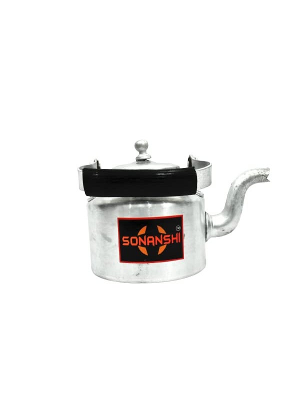 Sonanshi Sonanshi Traditional Aluminium Roadside Cutting ChaiTea Kettle for TeaCoffeeMilk 3 Litre  - Image 2
