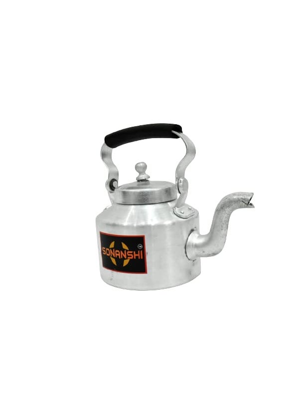 Sonanshi Sonanshi Traditional Aluminium Roadside Cutting ChaiTea Kettle for TeaCoffeeMilk 3 Litre  - Image 3