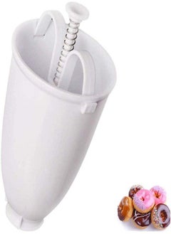 Donut Maker Manual Doughnut Depositor Dropper Plunger Dough Batter Dispenser Hopper DIY Baking Mold