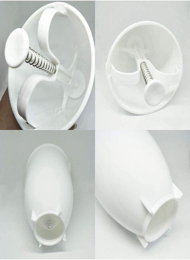Generic - Donut Maker Manual Doughnut Depositor Dropper Plunger Dough Batter Dispenser Hopper DIY Baking Mold - Image 1