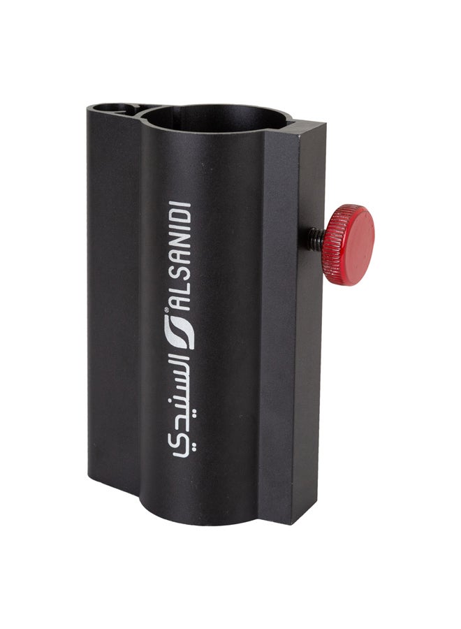 AL SANIDI أساس عمود متعدد الأغراض، أسود، الحجم 100*75*34 مم - Image 1