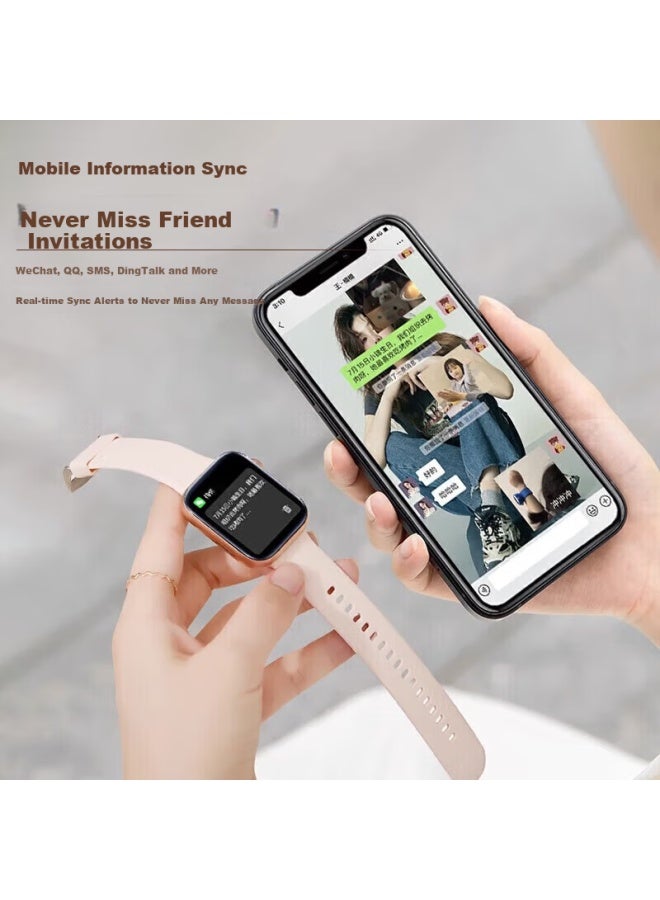 Atq 25th Anniversary New Top Edition Smarch For Women Bluetooth Calling Watch Sports Running Waterproof Student Watch - Image 3