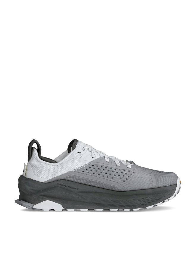 ALTRA Women's Olympus 6 Trail Running Shoe, Gray, 8 - Image 1