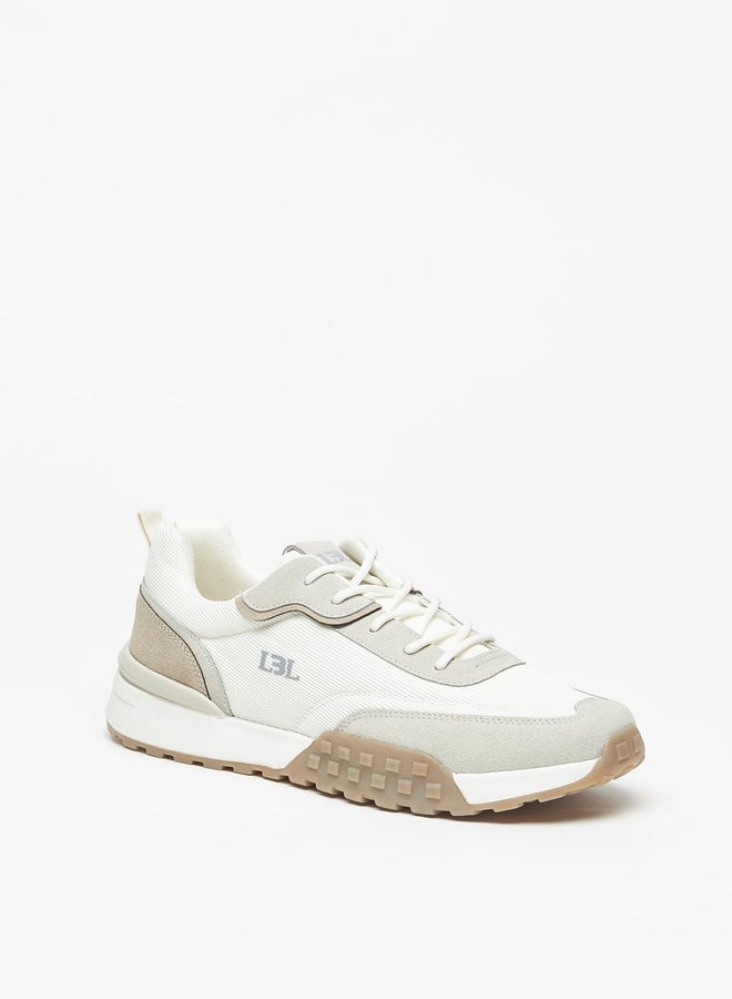 ل ب ل سنيكرز رجالي برباط بنقوش - Image 3