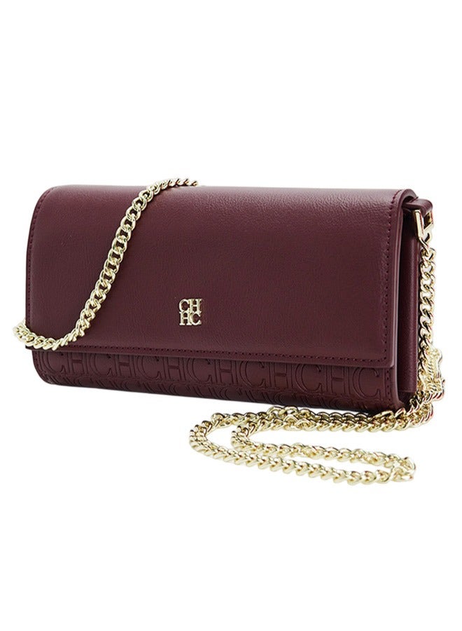 CHCH Fashionable Minimalist Women's  Crossbody Bag Small Delicate Chain Bag for Outings Parties