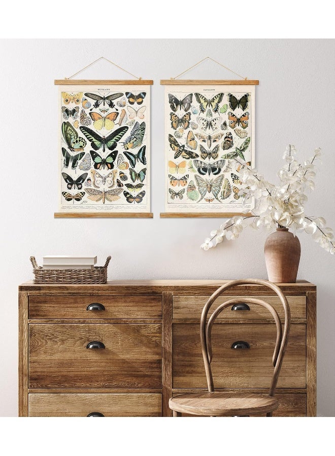 Ovfovy 3 Mixed Pack Vintage Poster  Rustic Room Aesthetic  Retro Wall Art Prints Without Fading  Printed on Linen with Wood Frames  Ready to Hang - Image 4