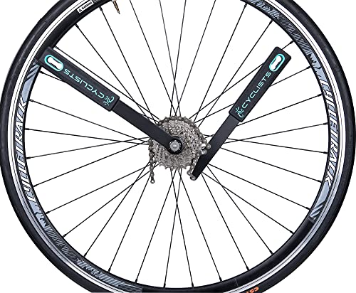 cyclists أطقم أدوات إزالة الكاسيت للدراجين - أداة سحب السلسلة وأداة حلقة القفل لكاسيت شيمانو HG/إزالة العجلات الحرة للدراجات الجبلية والطرق 7 8 9 10 11 سرعة (أسود) - Image 3