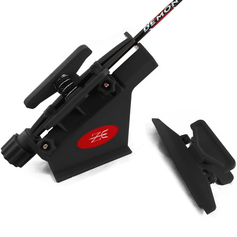 MS JUMPPER Adjustable Fletching Jig Straight and Helix Tool with Clamp for DIY Archery Arrows - Image 1