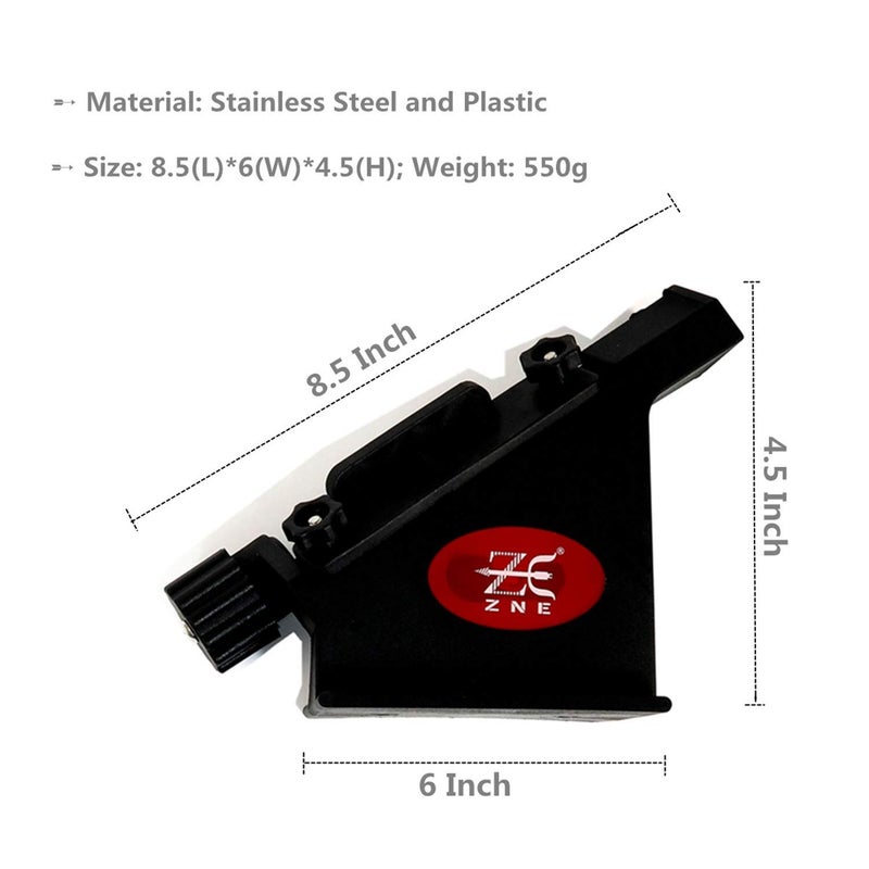 MS JUMPPER Adjustable Fletching Jig Straight and Helix Tool with Clamp for DIY Archery Arrows - Image 3
