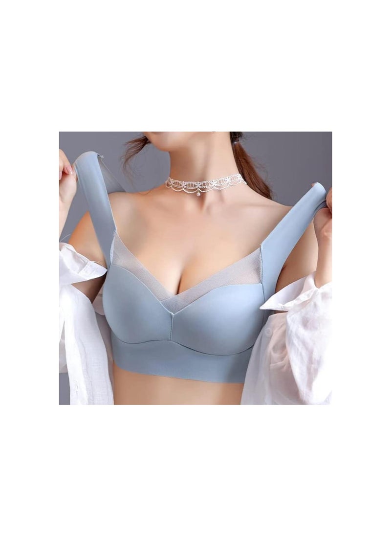 Generic - Hatmeo Bra, Hatmeo Posture Correcting Bra, Wireless Breathable Zero-Feeling High Elasticity Push-Up Bra - Image 1