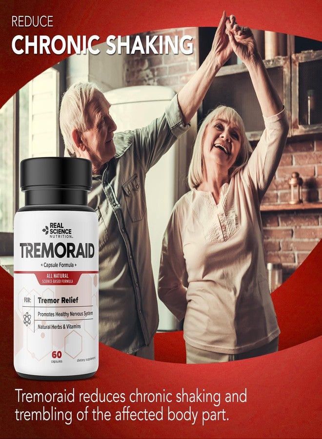 Tremoraid مكملات تريمورايد الأساسية لتخفيف الرعاش (60 كبسولة* (3 زجاجات) - Image 4