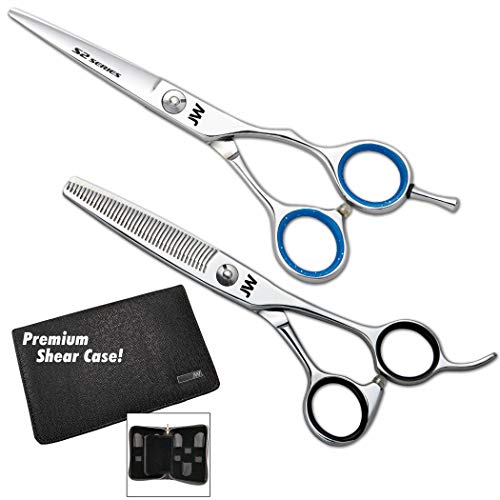 JW Shears JW S2 Professional Shear and TS40 Blender Set (6.0 Inch) - Image 1