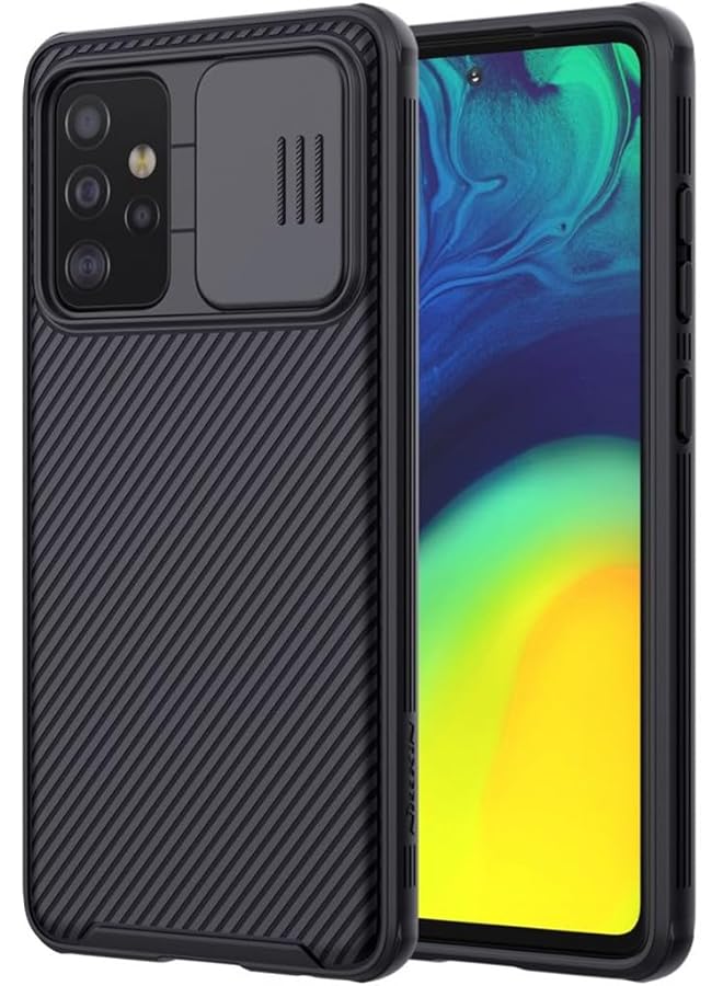 Nillkin Case Compatible With Galaxy A52 5G Cover Hard Camshield With Camera Slide Protective Cover Drop Protection Cover Built In Lens Protector Designed Case For Samsung Galaxy A52 5G Black - Image 1