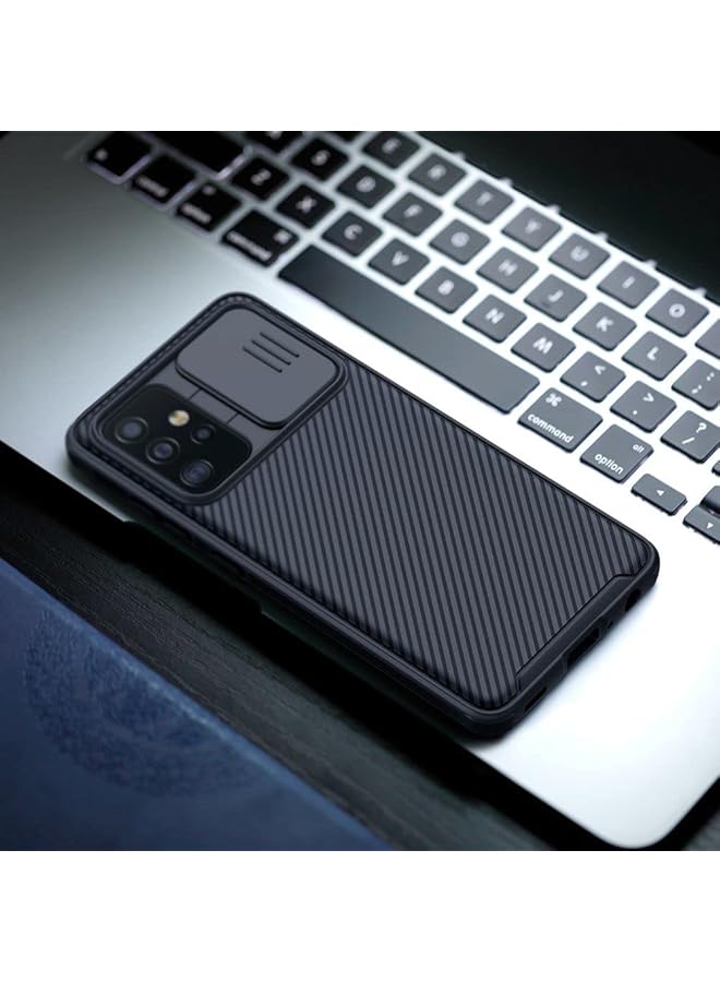 Nillkin Case Compatible With Galaxy A52 5G Cover Hard Camshield With Camera Slide Protective Cover Drop Protection Cover Built In Lens Protector Designed Case For Samsung Galaxy A52 5G Black - Image 2