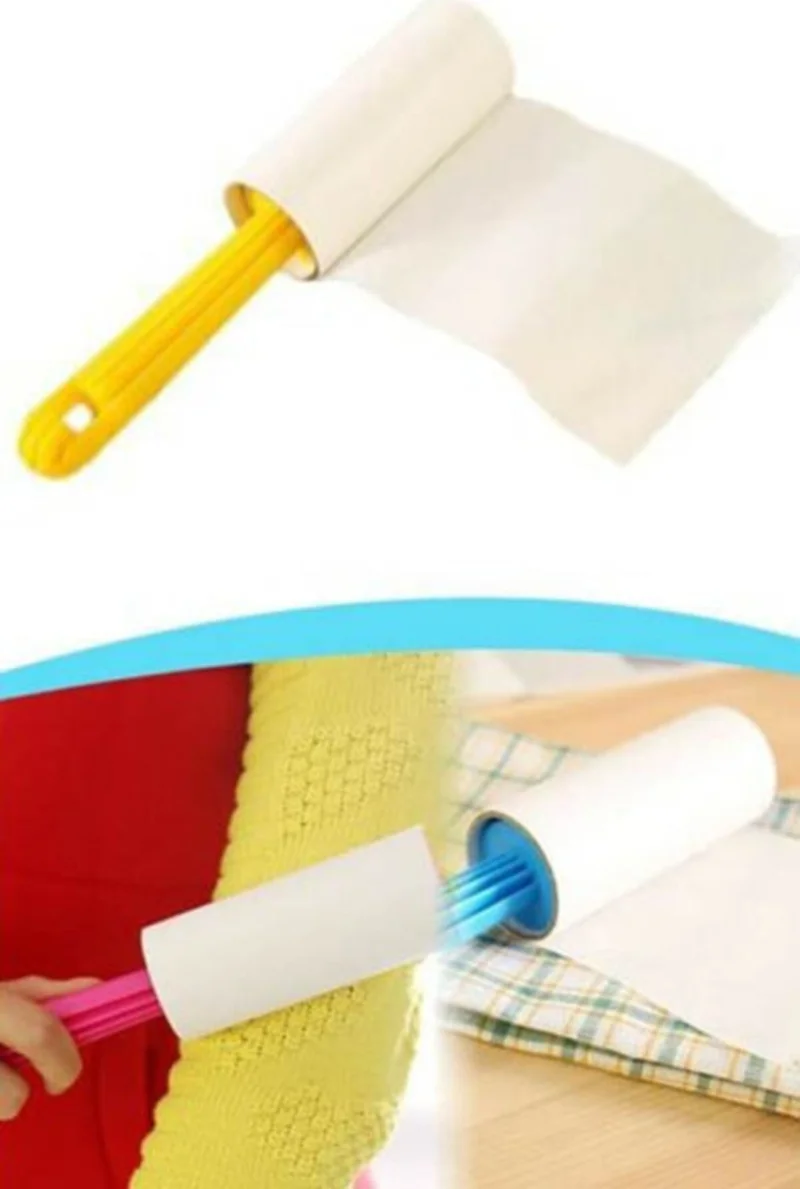 موبي 3-Headed Hair Collection Roller Cat, Dog Hair, Lint Collection Roller 1410