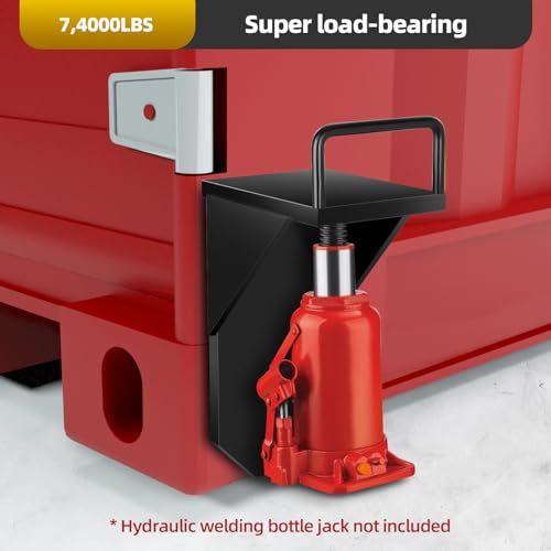 TOBUMO 2Pack Shipping Container Jack Lug Leveler for Shipping Container Accessories Attachment for Booster Lifter - Image 4
