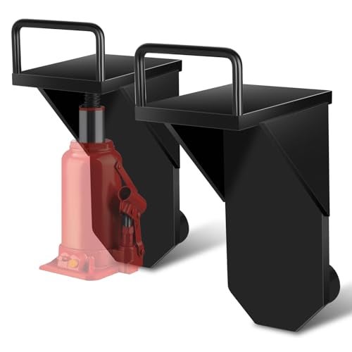 TOBUMO 2Pack Shipping Container Jack Lug Leveler for Shipping Container Accessories Attachment for Booster Lifter - Image 1