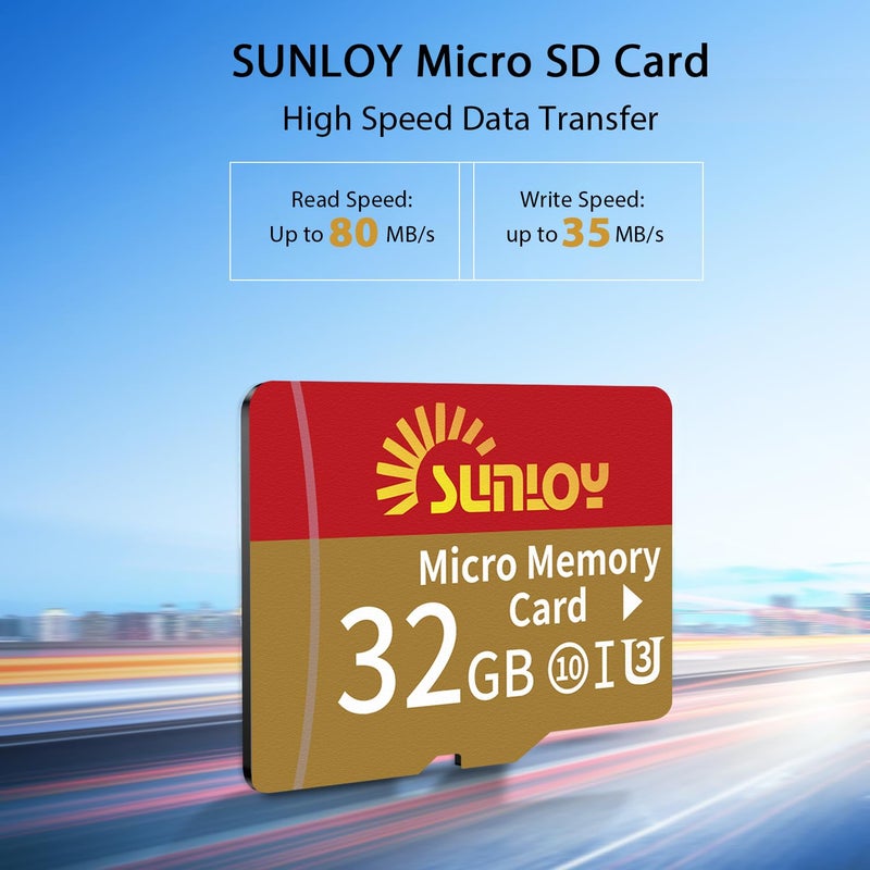 Sunloy PSP Memory Stick Adapter with 32GB Micro SD Card, Micro SD/SDHC/SDXC to Memory Stick PRO Duo MagicGate Card Compatible with PlayStation Portable, Camera, Handycam, Cell Phone & PSP 1000/2000/3000 - Image 2