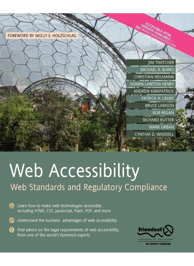 Web Accessibility: Web Standards and Regulatory Compliance 