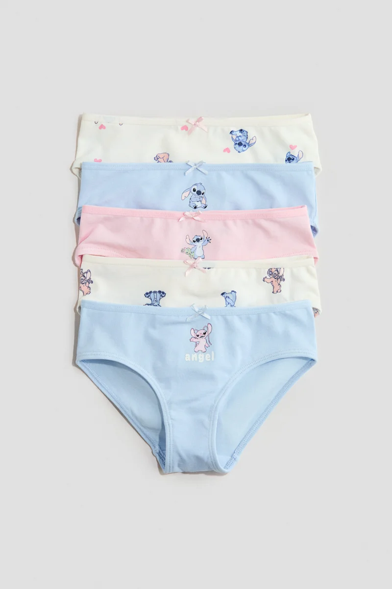 H&M 5-pack printed cotton briefs