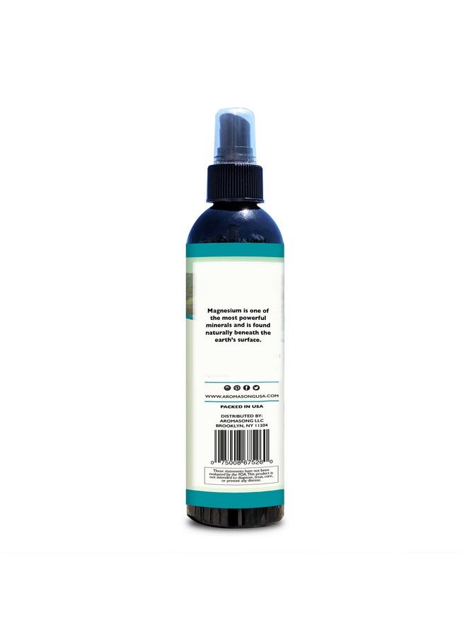 Aromasong - Aromasong Extra Strength Ultra-Pure Magnesium Spray (23mg Magnesium in Each Spray) 8 Oz, Magnesium Oil (8 oz.) - Image 1