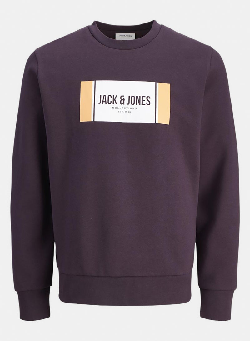 JACK & JONES Jjhayato Sweat Crew Neck Bts Ln - Image 1