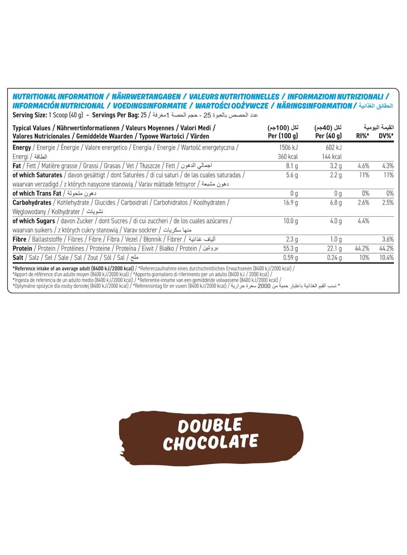Applied Nutrition Protein Cookie Dough, 22g Protein, High Protein Dessert, Double Chocolate, 25 Servings - Image 3