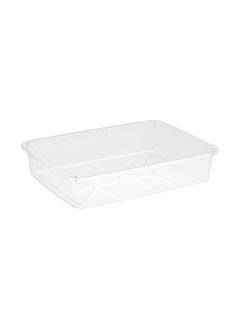 Cosmoplast Cosmoplast Multipurpose Universal Medium Tray 34 x 27 x 6 centimeter Plastic Clear  - Image 1