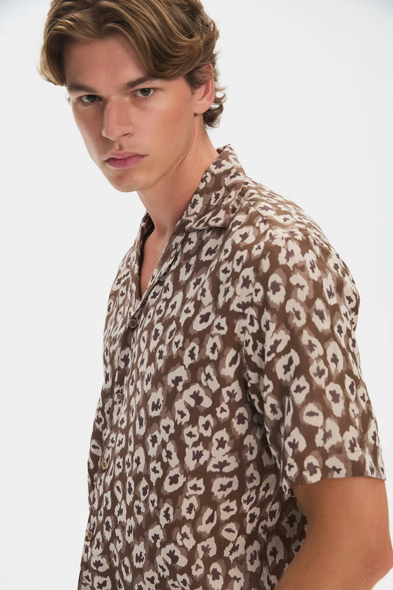 جون Exclusive Men's Short Sleeve Regular Shirt