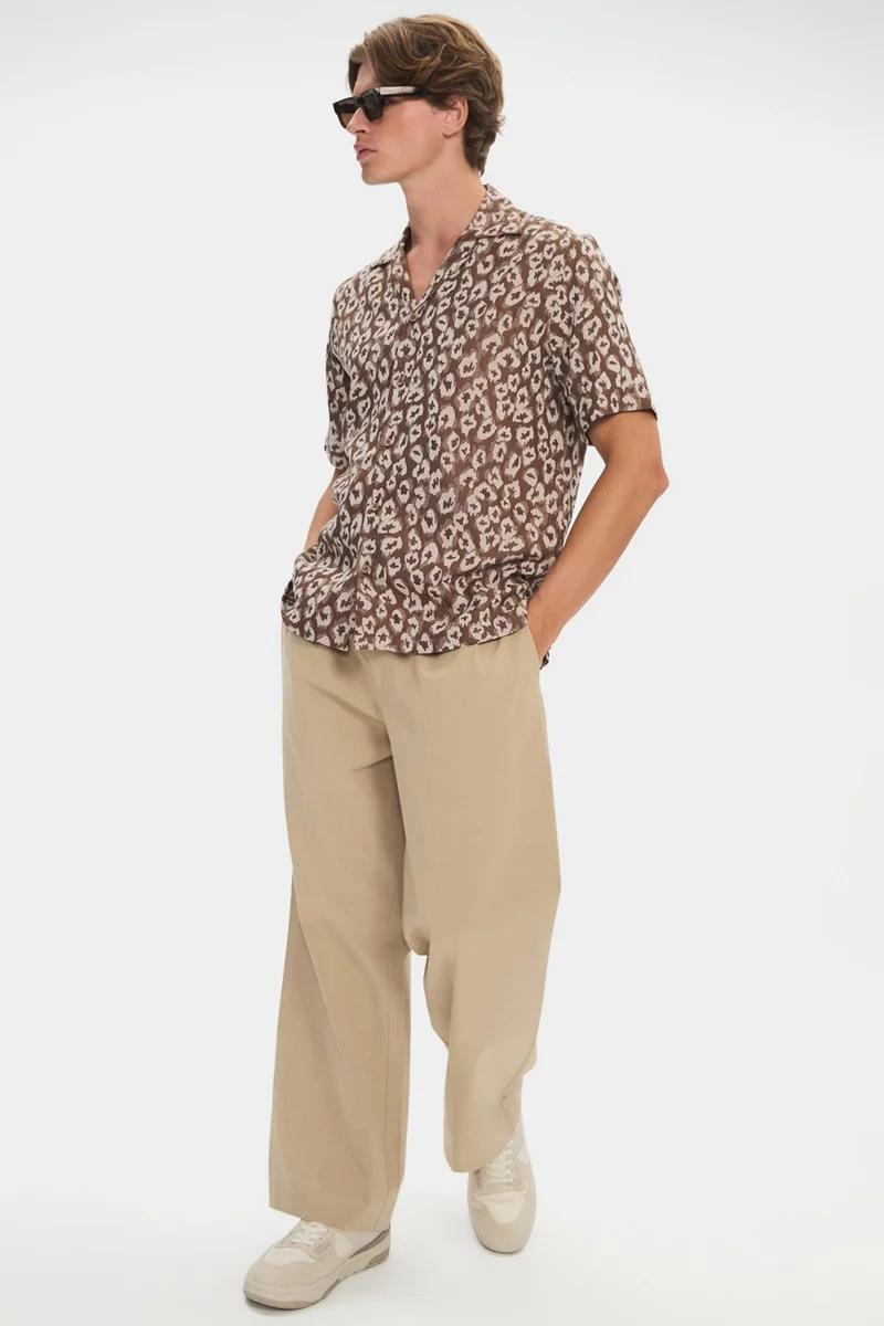 جون Exclusive Men's Short Sleeve Regular Shirt