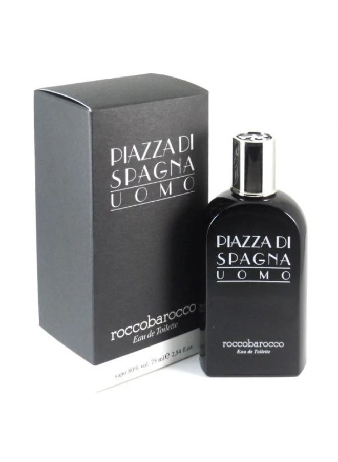 Roccobarocco Piazza Di Spagna Uomo Eau De Toilette 75Ml Spray Men Fragrance Rare Collection - Image 1