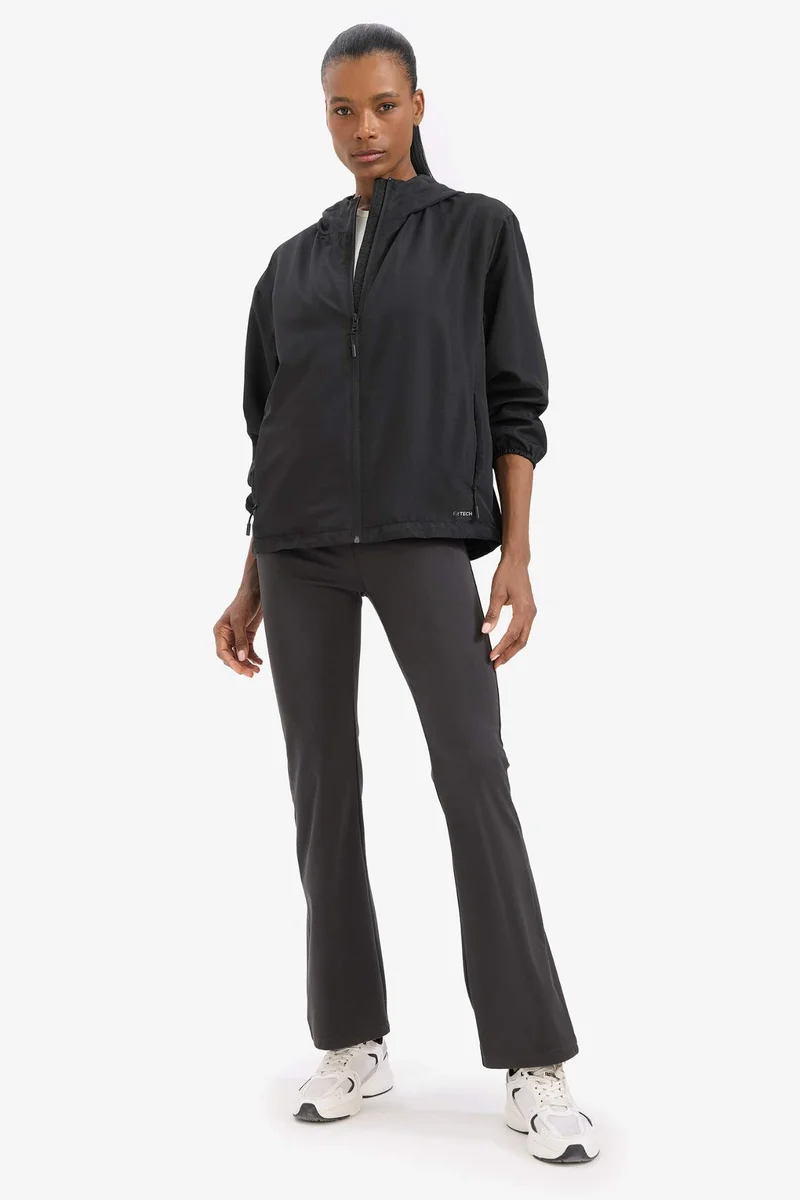 DeFacto DeFactoFit Regular Fit Hooded Zippered Waterproof Jacket