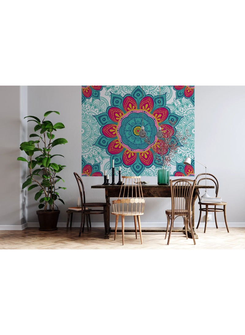 Opening Rosy Tapestry Length 150 x 150 Width CM - Image 1