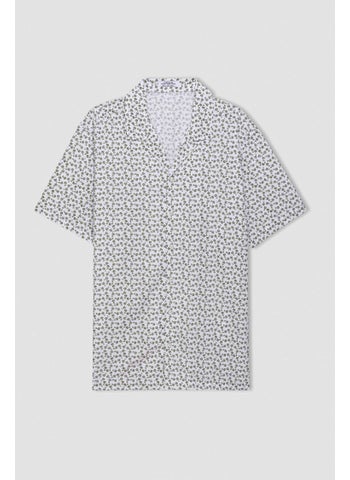 Man Regular Fit Resort Collar Printed Short Sleeve Shirt - pzsku/ZC801F92F2CEA01706654Z/45/1748351840/21de4c12-9239-4adb-ae0c-ccbdfbee3273