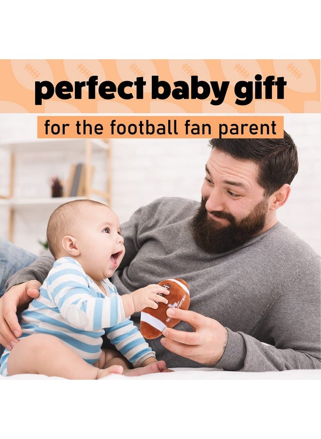 Plush Creations Plush Baby Football Rattle | Baby Football Toy | Learning Content | Great Gift for Baby and Toddler Girls or Boys | 0-36 Months  - Image 4