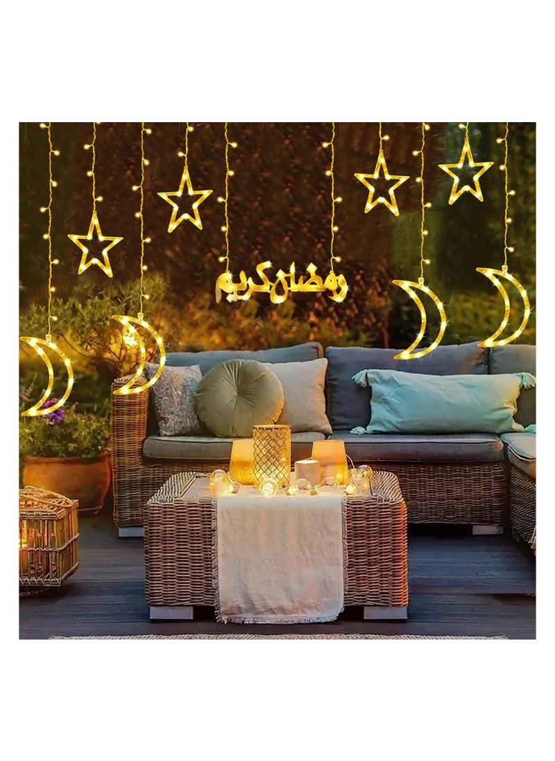 Ramadan lighting with the phrase Ramadan Kareem lit up, two large crescents, two large stars and 4 stars - pzsku/ZC8021EC03838864A0737Z/45/1741253164/f8ba42b8-d77c-4abb-acf1-031c313fa18f