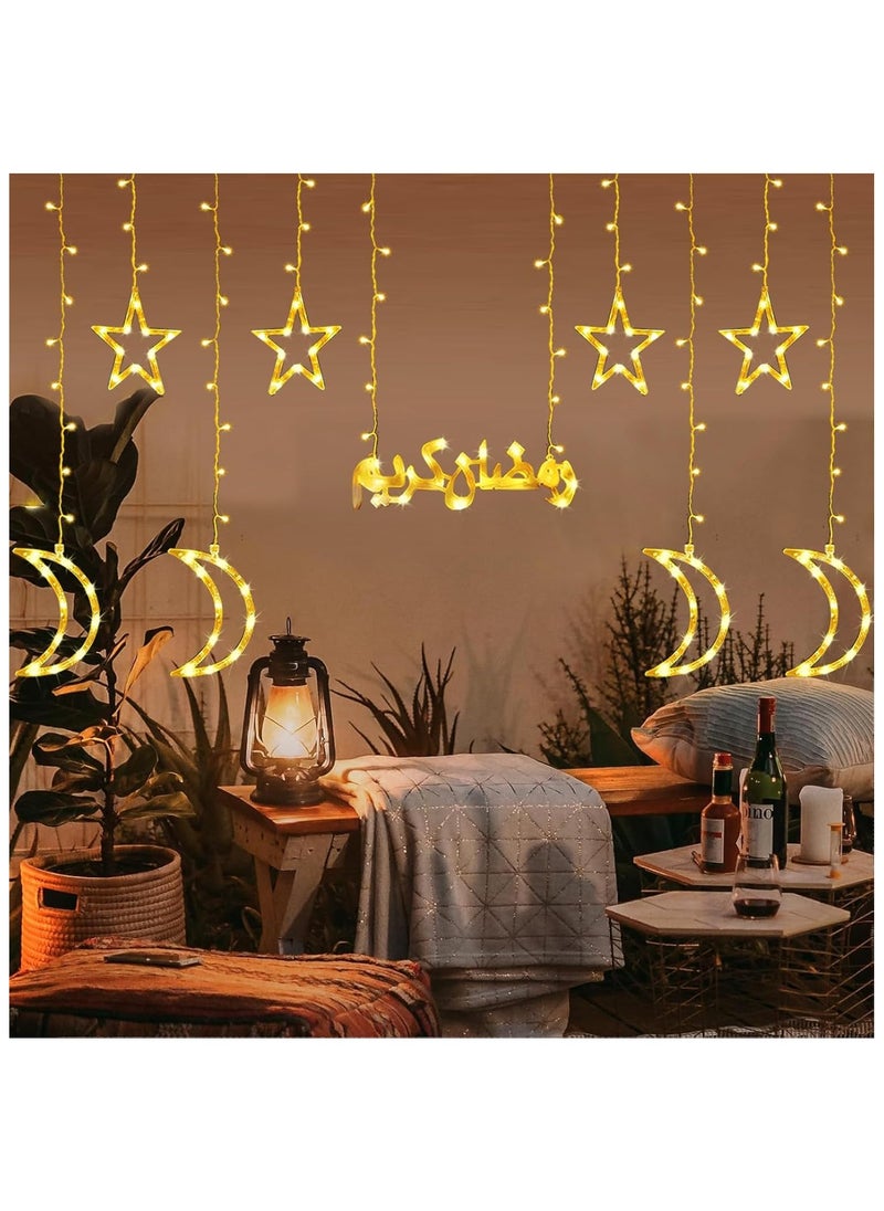 Ramadan lighting with the phrase Ramadan Kareem lit up, two large crescents, two large stars and 4 stars - pzsku/ZC8021EC03838864A0737Z/45/1741253327/c7ac91d9-035f-43cb-9144-f1871a095f9d