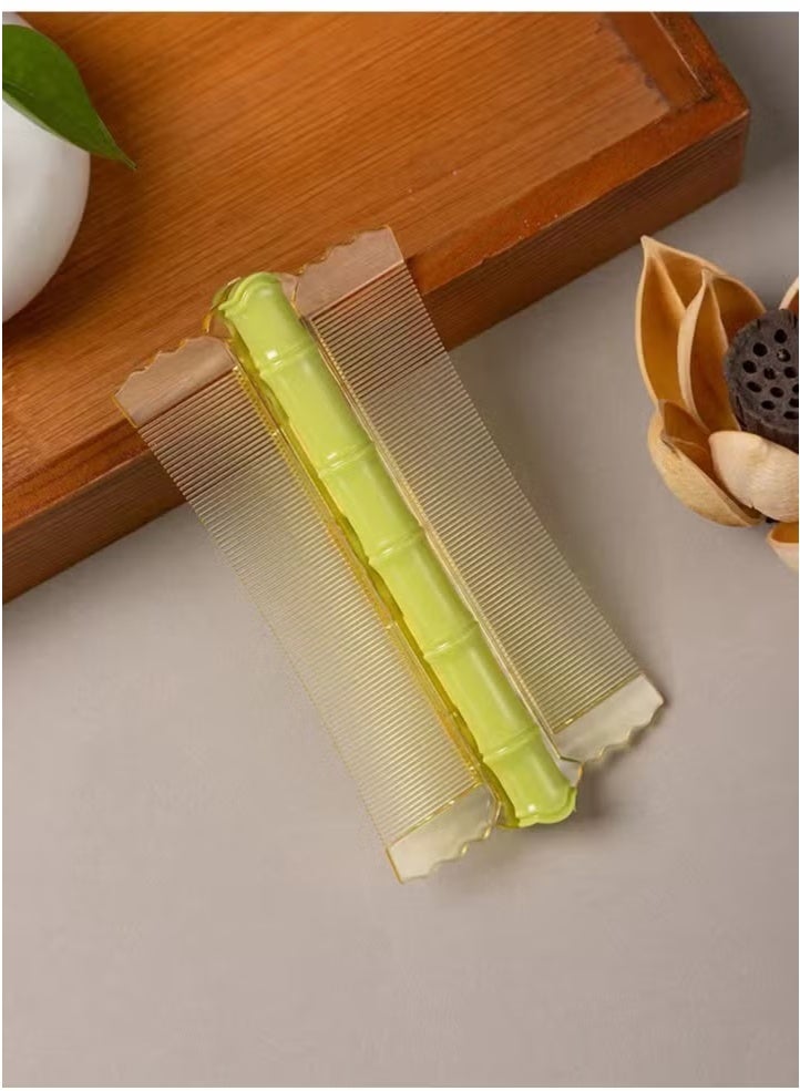 Generic 3-piece anti-dandruff comb set, fine-tooth anti-dandruff comb, suitable for children and adults  - Image 3