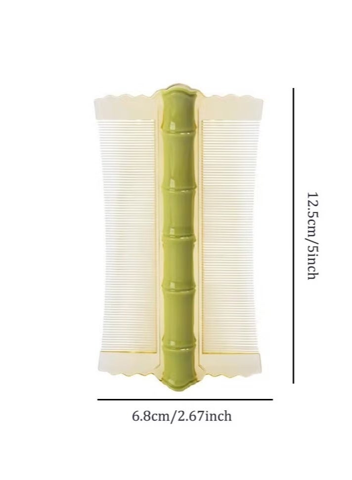 Generic 3-piece anti-dandruff comb set, fine-tooth anti-dandruff comb, suitable for children and adults  - Image 2