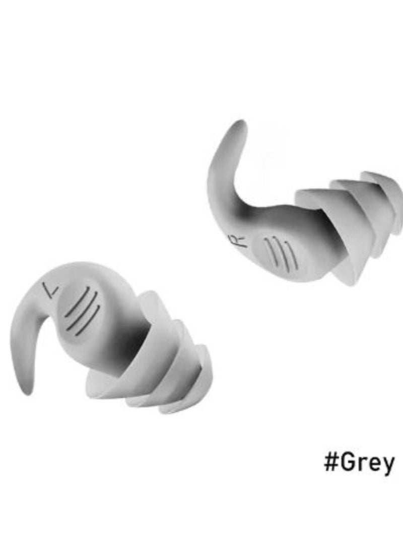 AROAQ Soft Silicone Ear Plugs for Sleeping Sound Insulation Ear Protection Anti-Noise Plugs for Travel Silicone Noise Reduction  - Image 1