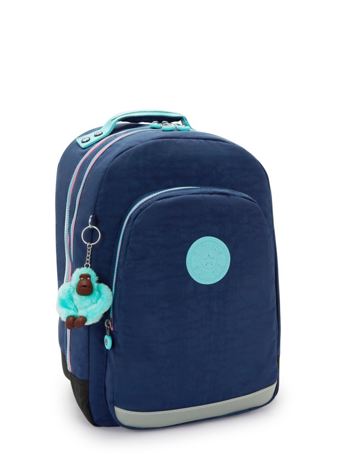 kipling Class Room Resort Navy Large Backpack (With Laptop Compartment) I4053-2Dg - Image 4
